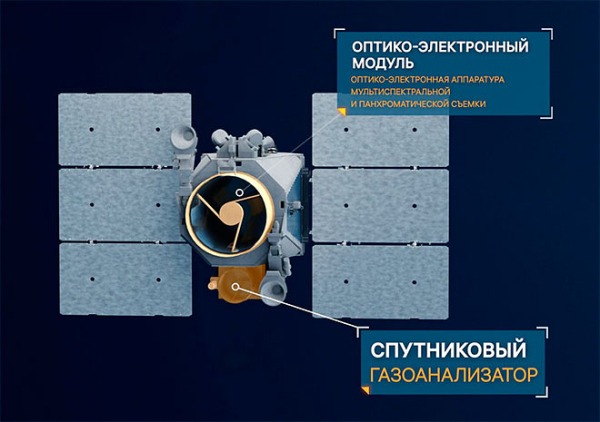 «Газпром» запустит производство своих спутников в следующем месяце