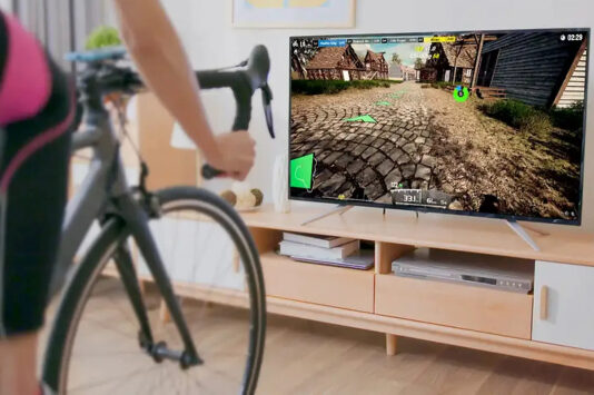 Виртуальный велотренажер Smash Your Fitness развивает навыки езды, а не только мышечную силу