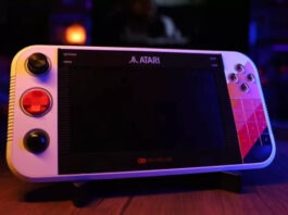 Atari разработала портативную игровую консоль с трекболом и цифровой клавиатурой