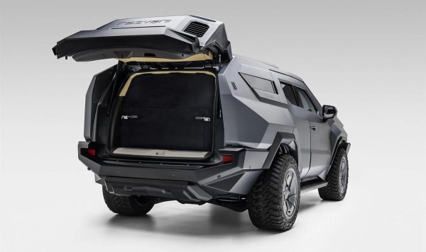 Автомобиль-бункер Rezvani Vengeance способен выдержать удар ЭМИ-пушки