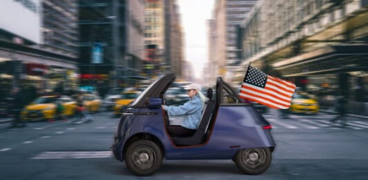 Крошечный автомобиль-пузырь Spider готов бросить вызов огромным электрическим пикапам