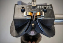 Научная гарнитура MouseGoggles погружает мышей в виртуальную реальность