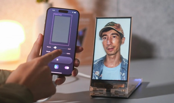 Голографические дисплеи Looking Glass теперь могут показывать видео с iPhone и iPad