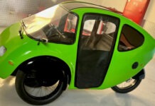 Экологичный веломобиль PEBL 2.0: скорость до 30 км/ч и 80 км на одной зарядке