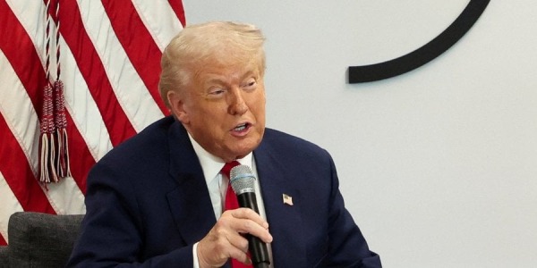 Президент США Дональд Трамп, 11 марта, 2025 год (Фото: REUTERS/Kevin Lamarque/File Photo)