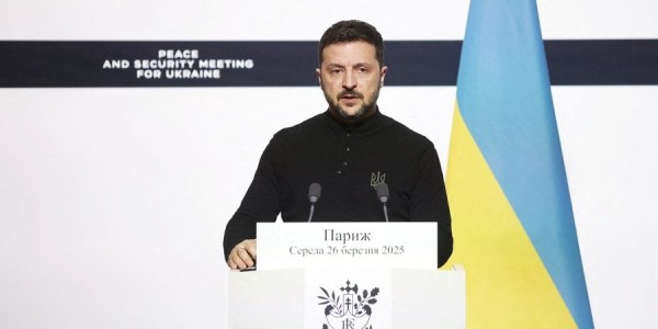 Президент Украины Владимир Зеленский (Фото: YOAN VALAT/Pool via REUTERS)