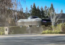 Alef Aeronautics представила прототип весьма необычного летающего автомобиля