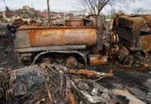 «Правосудие под санкциями». Трамп подпитывает опасения украинцев о том, что военные преступления РФ останутся безнаказанными — репортаж AFP из Бучи