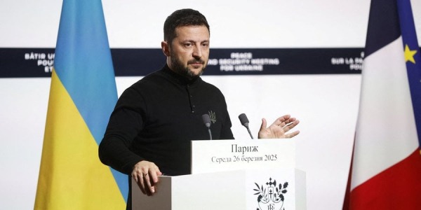 Президент Украины Владимир Зеленский (Фото: YOAN VALAT/Pool via REUTERS)