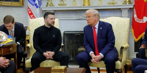 Президент США Дональд Трамп и президент Украины Владимир Зеленский (Фото: REUTERS/Brian Snyder)