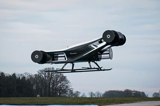 Необычный циклороторный электролет Cyclotech Blackbird приступил к летным испытаниям