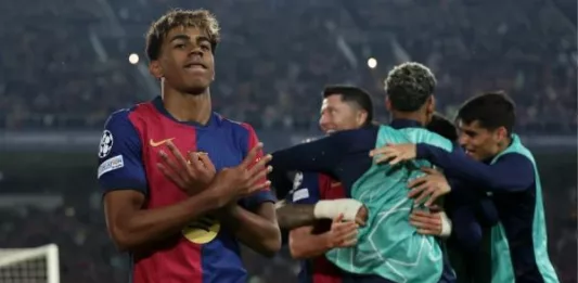 17-летний Ямал установил уникальный рекорд в Лиге чемпионов