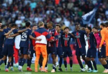 ПСЖ за шесть туров до конца стал чемпионом Франции и претендует на историческое достижение — турнирная таблица