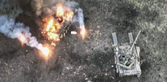 Российские оккупанты потеряли в Украине более 1390 солдат и 13 танков за сутки — Генштаб ВСУ