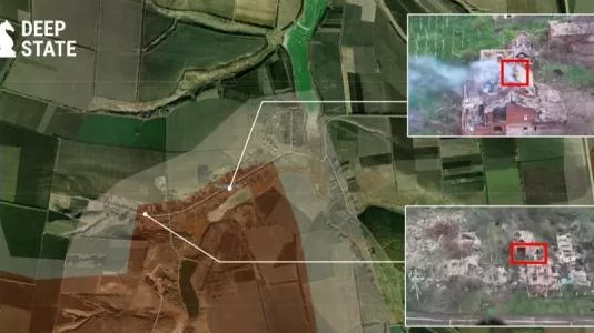 «Пытаются выбить логистику». Россияне закрепляются в Калиновом и готовятся к натиску — DeepState