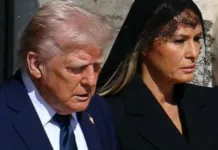 Чтец по губам раскрыла четыре слова, которые Мелания Трамп сказала Дональду Трампу, чтобы избежать конфуза на похоронах Папы Римского