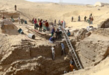 Редкое событие. В Египте нашли гробницу неизвестного фараона