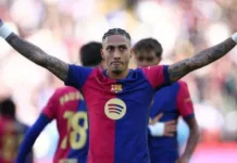 Барселона оформила невероятный камбэк в Ла Лиге с победным голом на 98-й минуте — видео