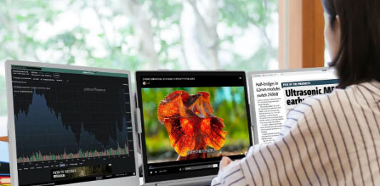 Компания Bigme выводит на рынок полноцветный E Ink-монитор для ноутбука