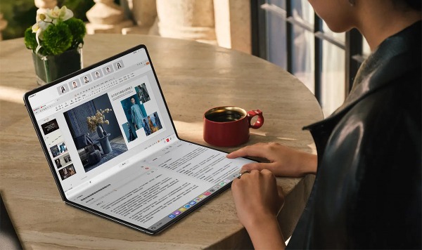 18-дюймовый Huawei MateBook Fold со складным экраном тоньше обычного смартфона