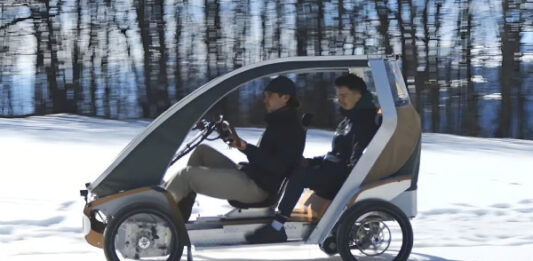 Acticycle — двухместный велоквадроцикл, на котором можно легально ездить по городу