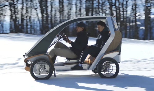 Acticycle — двухместный велоквадроцикл, на котором можно легально ездить по городу