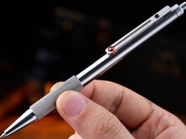 Титановая ручка Dragon Pearl из Японии прослужит больше ста лет