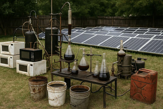 Домашний пиролиз позволит превращать пластиковые отходы в топливо