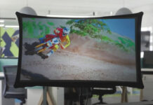 35-дюймовый мобильный дисплей Splay Max раскрывается как зонтик