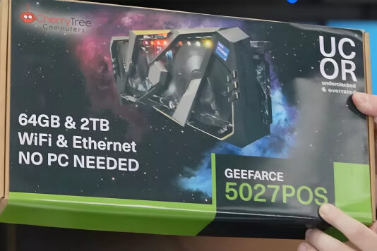 Шуточный проект GeeFarce 5027 POS добавит компьютер в ваш компьютер