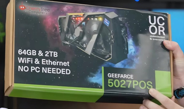 Шуточный проект GeeFarce 5027 POS добавит компьютер в ваш компьютер