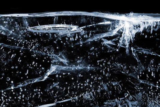 Пузырьки во льду можно с успехом использовать для хранения данных