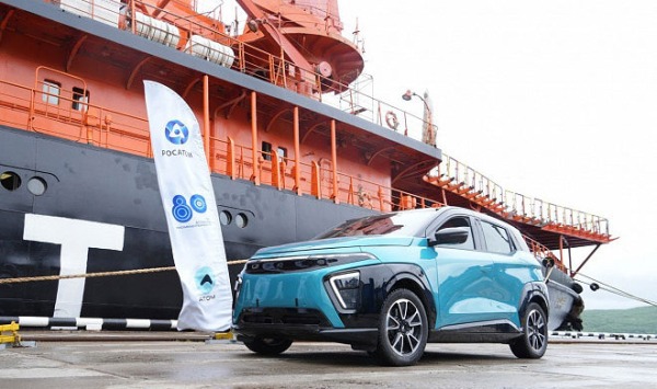 Российский электрокар «Атом» отправили на тесты в Арктику