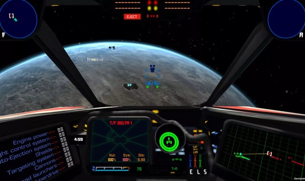 Культовый космосим Star Wars X-Wing 1993 года превратился в современную игру с поддержкой ВР