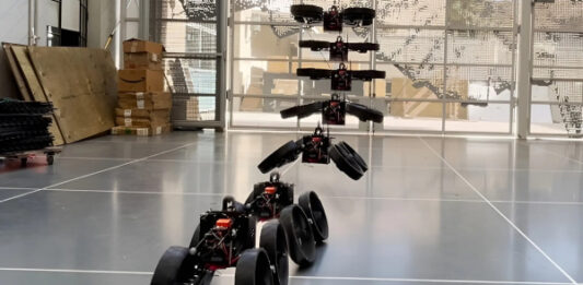 Робот ATMO умеет летать, ездить и трансформироваться в воздухе