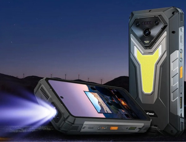 Экстремальный смартфон Ulefone может похвастаться полноценным встроенным кинопроектором