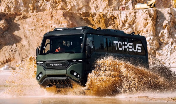 Первый в мире автобус-внедорожник Torsus Praetorian эволюционировал в роскошный автодом