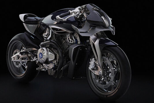 Часовая компания Richard Mille подарила дизайн уникальному мотоциклу