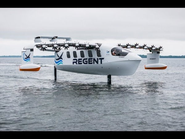 Американский экраноплан Viceroy умеет летать, плавать и рассекать воду на подводных крыльях