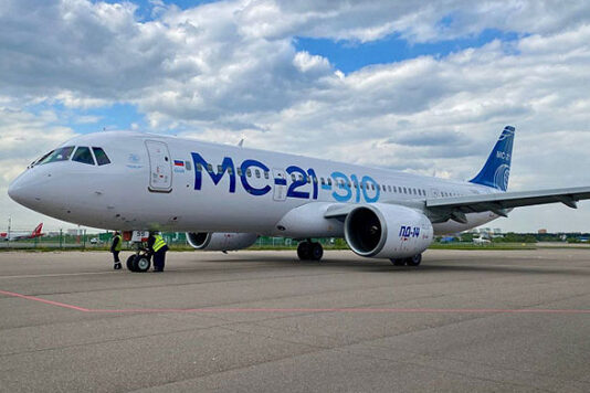 Авионику лайнера МС-21-310 испытали на стандартной воздушной трассе