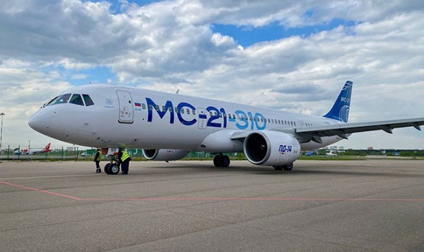 Авионику лайнера МС-21-310 испытали на стандартной воздушной трассе
