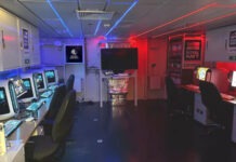 На британском авианосце появился зал для занятий киберспортом