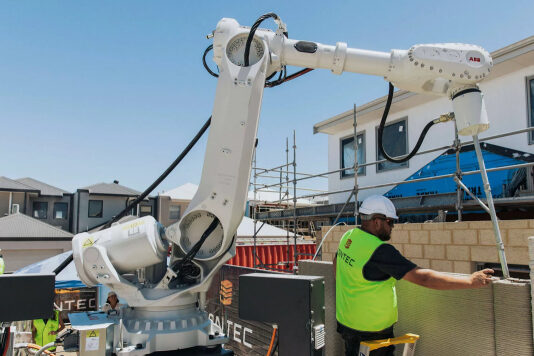 В Австралии впервые в мире целиком «напечатали» двухэтажный дом