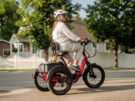 Могучий велотрайк Velotric может перевозить до 225 кг груза