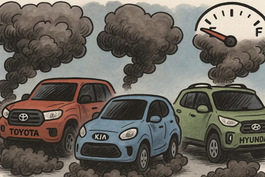 Более 77 % автомобилей расходуют куда больше топлива, чем заявляют их производители