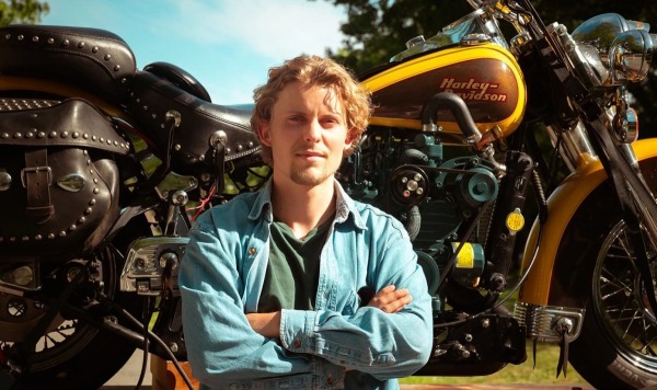 Канадский студент научил Harley ездить на отработанном растительном масле