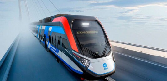 «Трансмашхолдинг» показал изображения российского «водородного» поезда