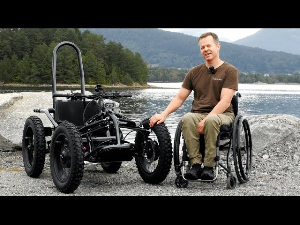 Exotek представила обновленный Exoquad V2 – электро-внедорожник для инвалидов
