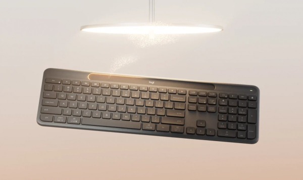 Новую клавиатуру Logitech можно зарядить от любого источника света