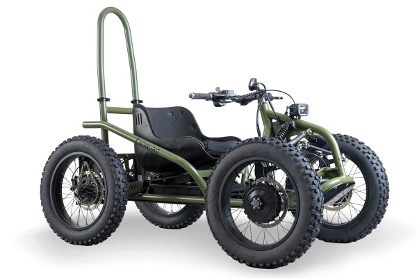 Exotek представила обновленный Exoquad V2 – электро-внедорожник для инвалидов